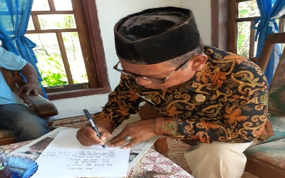 Oknum Kepsek SMPN Bangun Rejo Tempra Mental