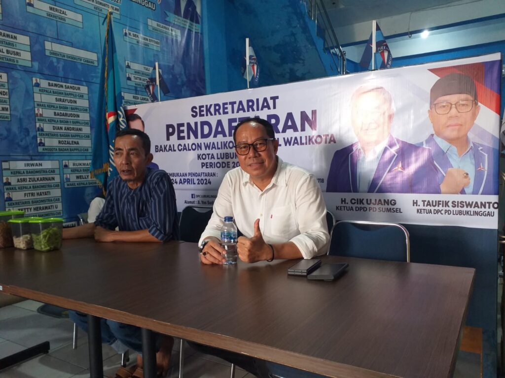 DPC Demokrat Linggau Buka Pendaftaran Bakal Cawako dan Cawawako