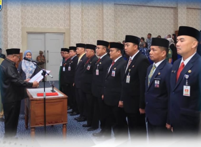 PJ Walikota Lubuklinggau Lantik 11 Pejabat