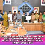 Bupati Mura Sampaikan 7 Isu Strategis RPJPD