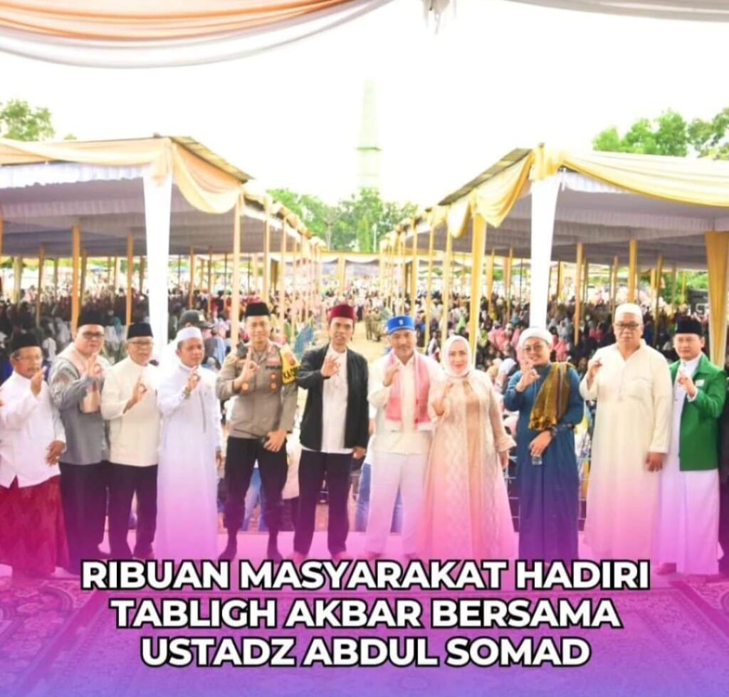 Bupati Mura Bersama Ribuan Warga Hadiri Tabligh Akbar