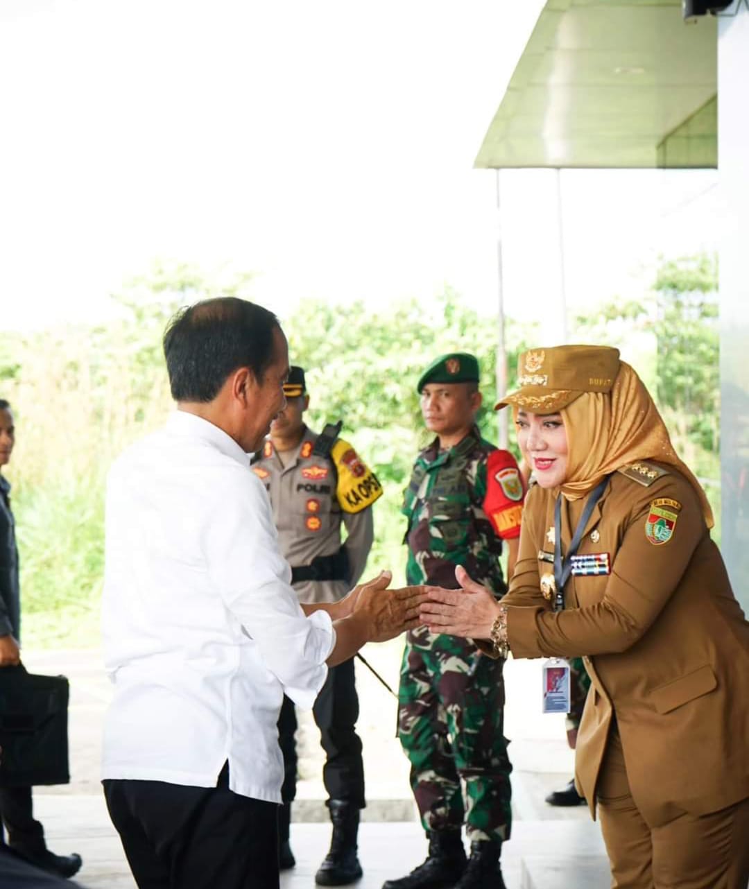 Presiden RI, Joko Widodo Kunjungi RS Pangeran Muhammad Amin