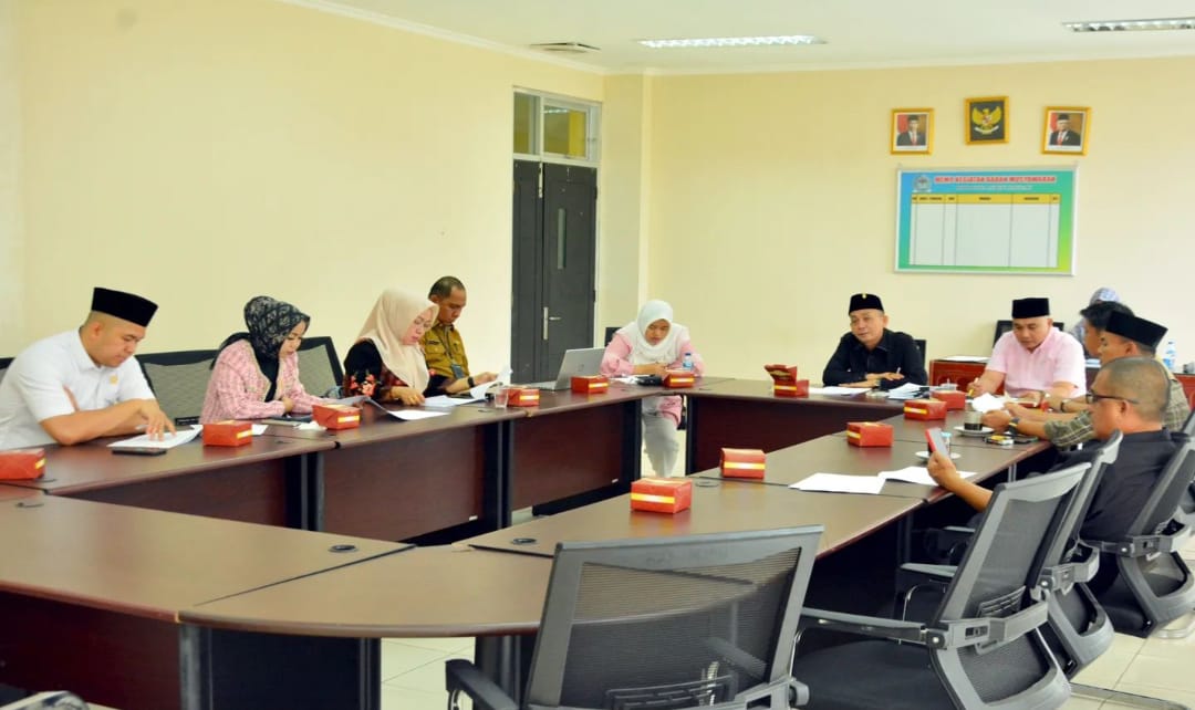 Rapat Bapemperda DPRD Kota Lubuklinggau Bahas Persiapan Raperda Inisiatif