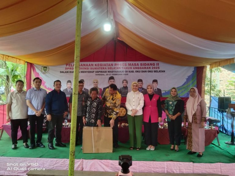 Ketua DPRD Sumsel dan Anggota Reses di Dapil V Ranau