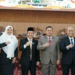 DPRD Kota Lubuk Linggau Sahkan Rachmat Hidayat dan Rustam Effendi Sebagai Wali Kota dan Wakil Walikota Lubuk Linggau