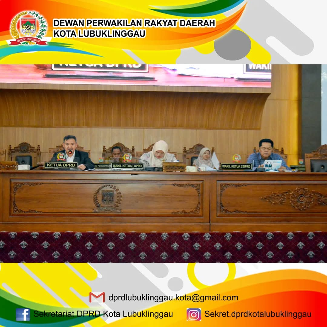 DPRD Lubuklinggau Rapat Internal Menyusun Rencana Kerja Maret 2025