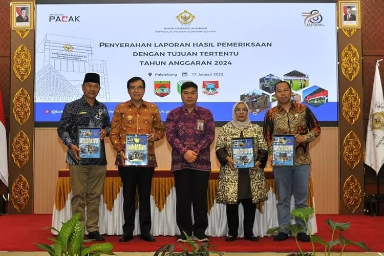 DPRD Mura Bersama Wakil Bupati Terima LHP 2024 dari BPK